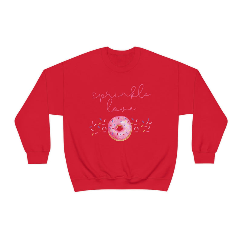 Unisex Heavy Blend Crewneck donut shirt Sweatshirt