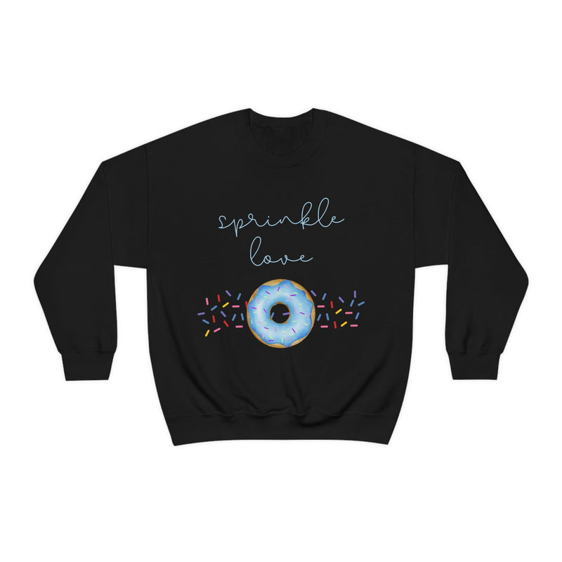 Unisex Heavy Blend Crewneck donut shirt Sweatshirt