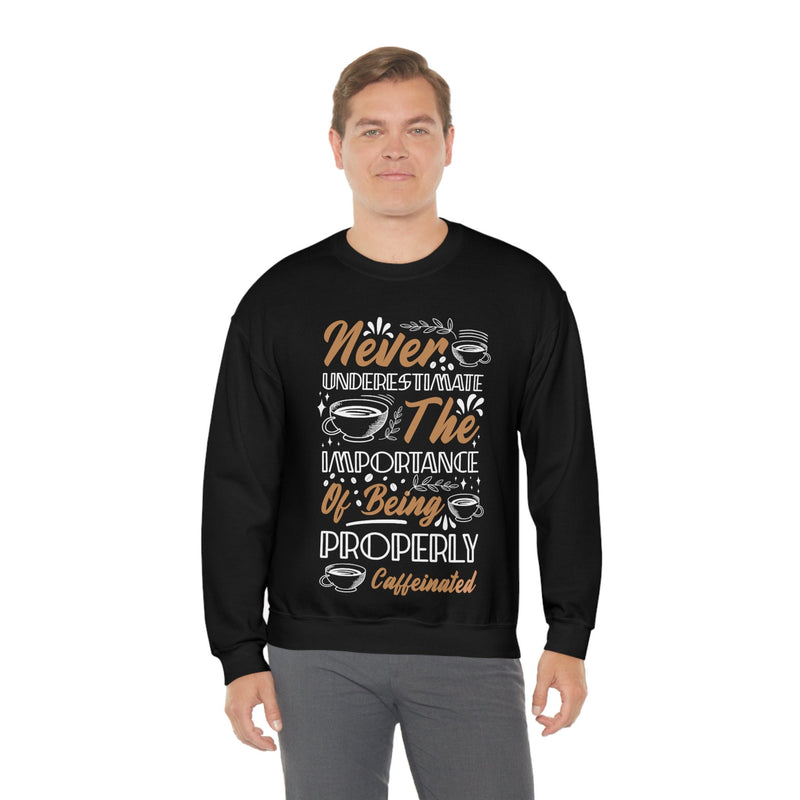 Unisex Heavy Blend Crewneck coffee shirt Sweatshirt