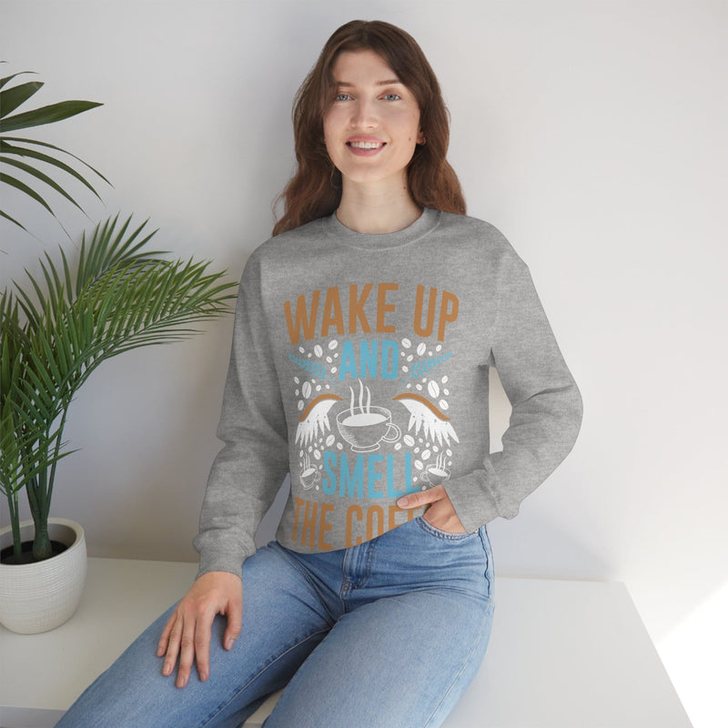 Unisex Heavy Blend Crewneck coffee shirt Sweatshirt