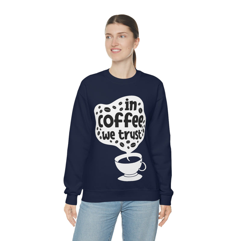 Unisex Heavy Blend Crewneck coffee shirt Sweatshirt