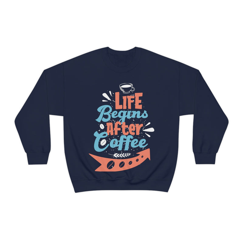 Unisex Heavy Blend Crewneck coffee shirt Sweatshirt