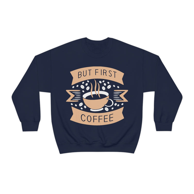 Unisex Heavy Blend Crewneck coffee shirt Sweatshirt