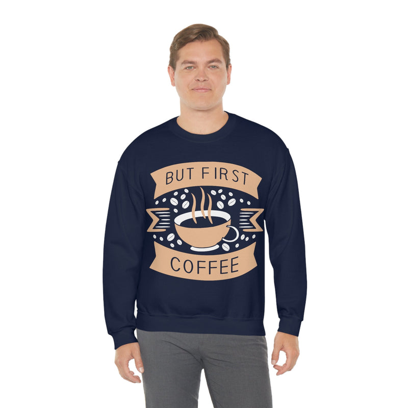 Unisex Heavy Blend Crewneck coffee shirt Sweatshirt