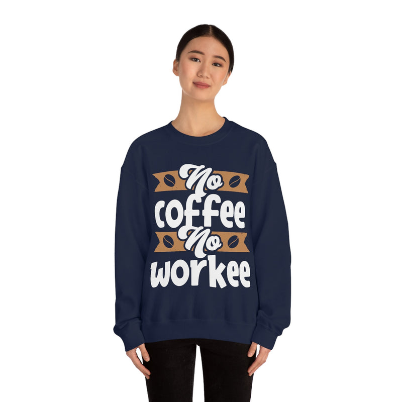 Unisex Heavy Blend Crewneck coffee shirt Sweatshirt