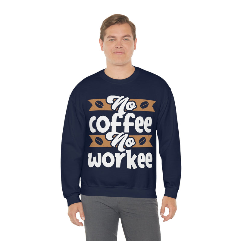 Unisex Heavy Blend Crewneck coffee shirt Sweatshirt