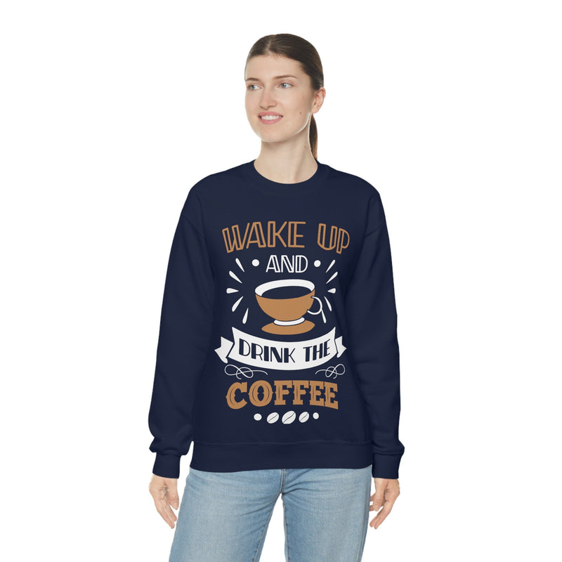 Unisex Heavy Blend Crewneck coffee shirt Sweatshirt