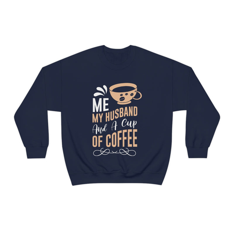 Unisex Heavy Blend Crewneck coffee shirt Sweatshirt