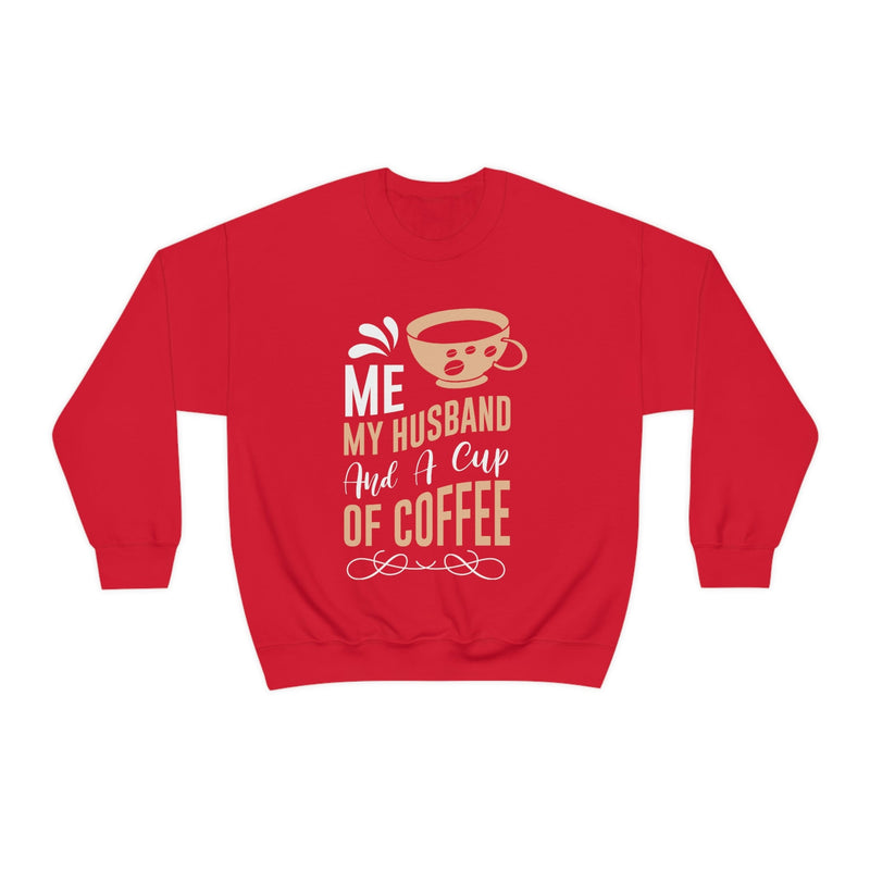 Unisex Heavy Blend Crewneck coffee shirt Sweatshirt