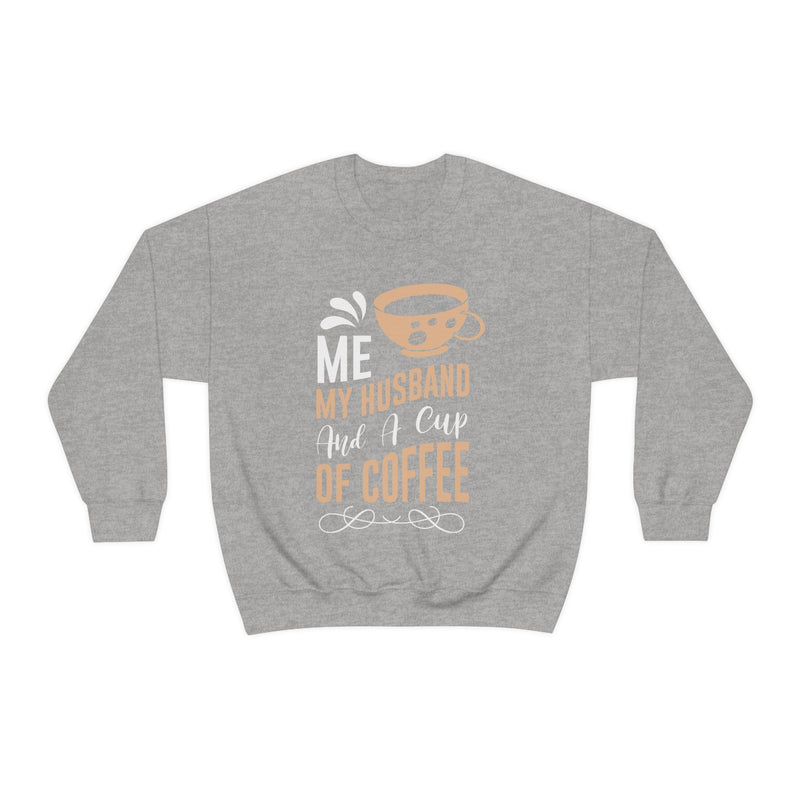 Unisex Heavy Blend Crewneck coffee shirt Sweatshirt