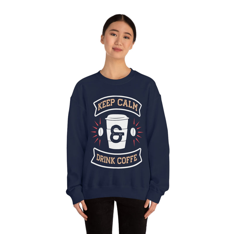 Unisex Heavy Blend Crewneck coffee shirt Sweatshirt