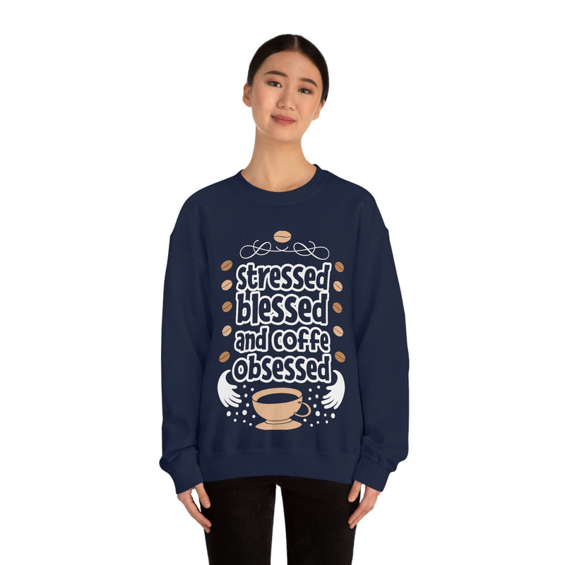 Unisex Heavy Blend Crewneck coffee shirt Sweatshirt