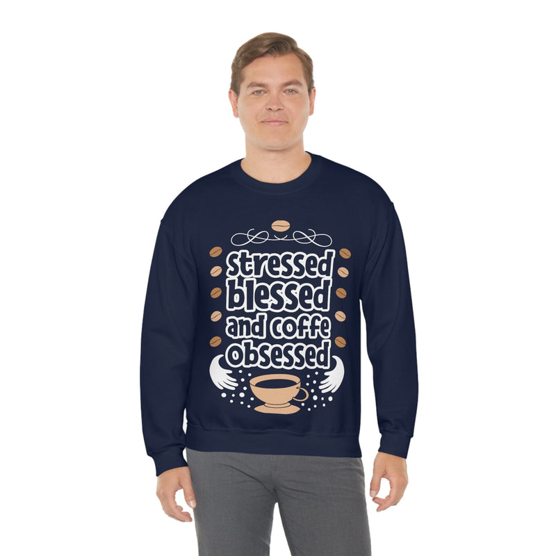 Unisex Heavy Blend Crewneck coffee shirt Sweatshirt