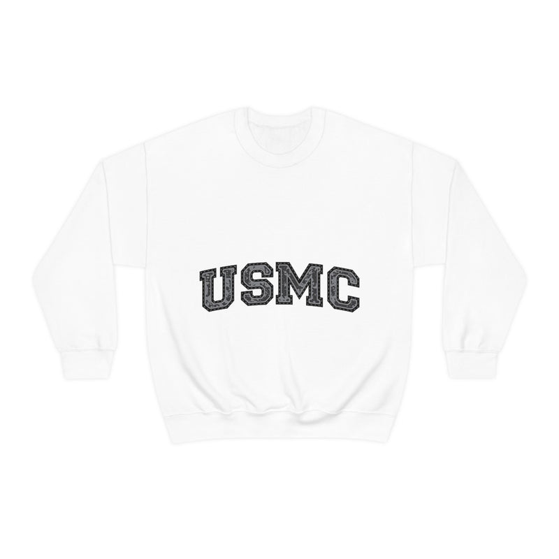 Unisex Military USMC Heavy Blend Crewneck Sweatshirt