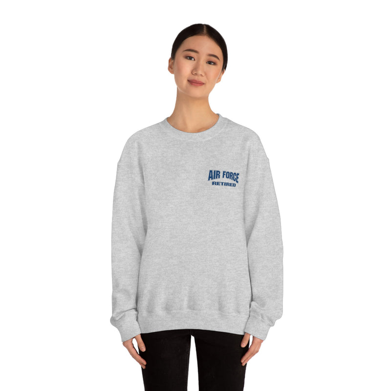 Unisex Military Air Force Heavy Blend Crewneck Sweatshirt