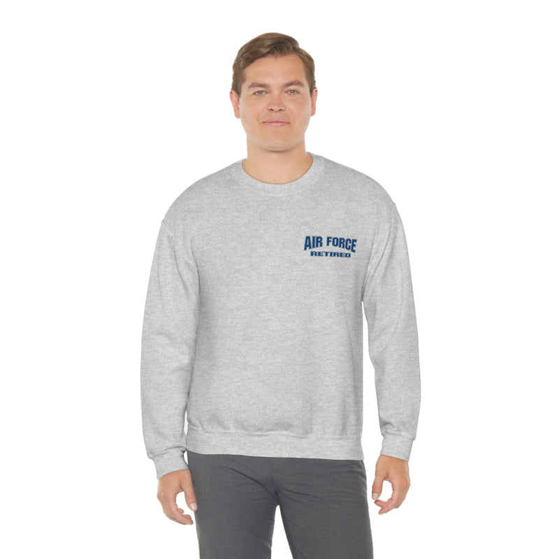 Unisex Military Air Force Heavy Blend Crewneck Sweatshirt