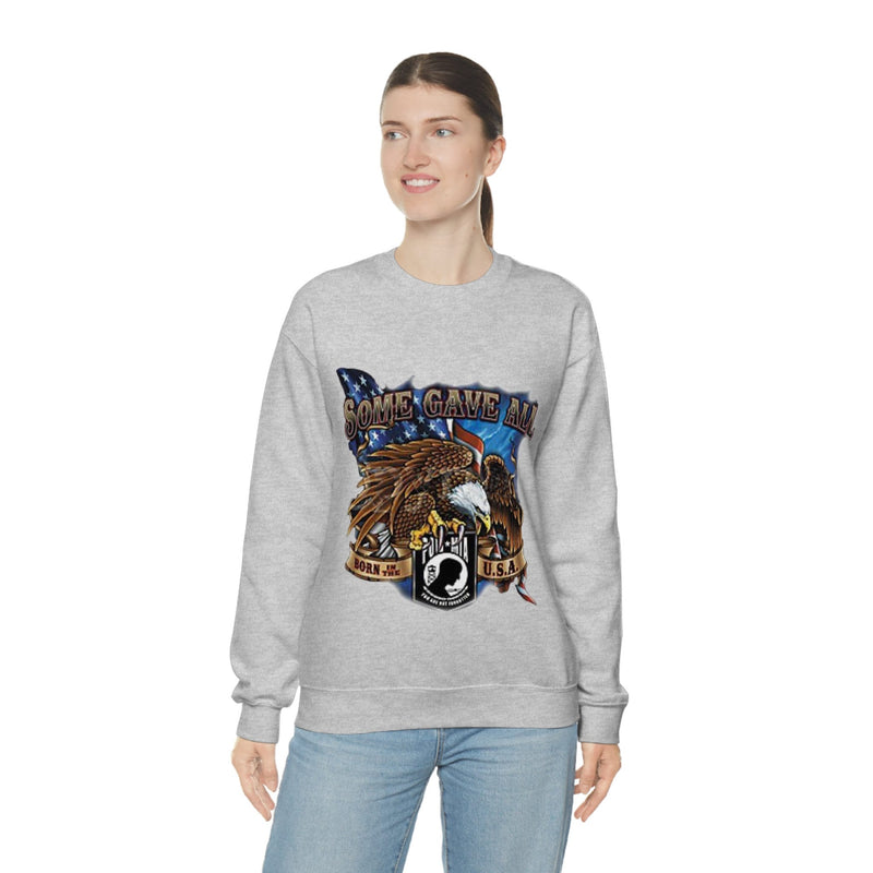 Unisex Military POW Heavy Blend Crewneck Sweatshirt