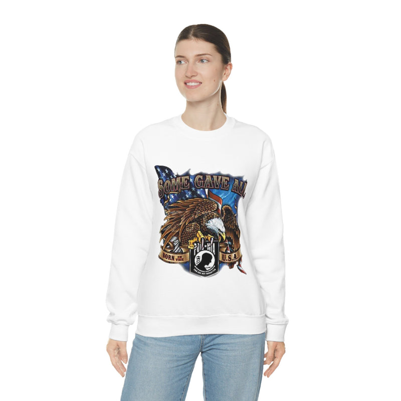 Unisex Military POW Heavy Blend Crewneck Sweatshirt