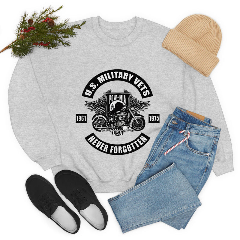 Unisex Military Veteran Heavy Blend Crewneck Sweatshirt