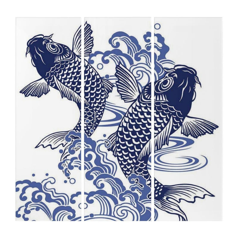 KOI Triptych Wall Art