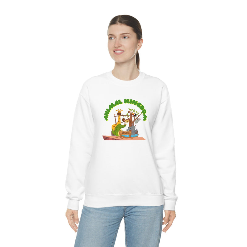 Unisex Heavy Blend Crewneck Animal Kingdom Sweatshirt