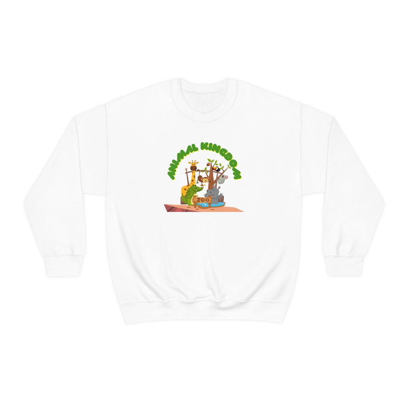 Unisex Heavy Blend Crewneck Animal Kingdom Sweatshirt