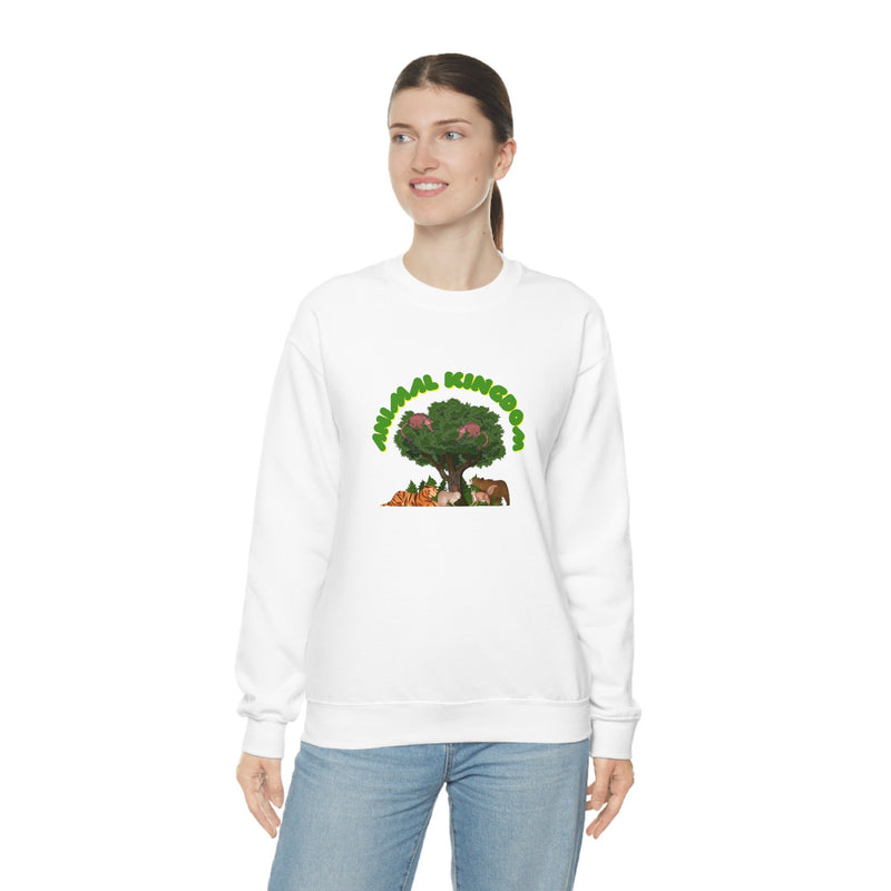 Unisex Heavy Blend Crewneck Animal Kingdom Sweatshirt