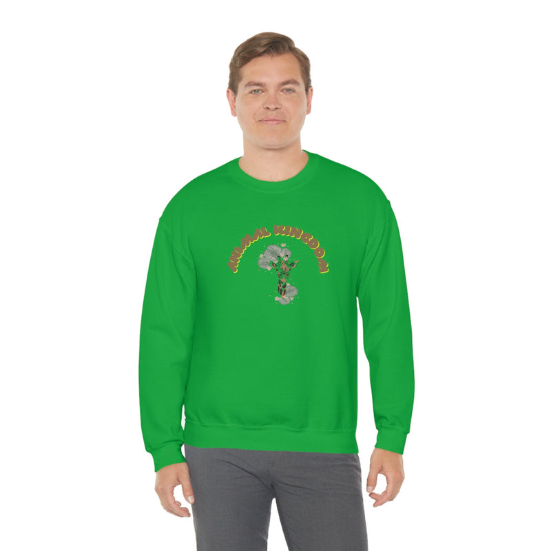 Unisex Heavy Blend Crewneck Animal Kingdom Sweatshirt