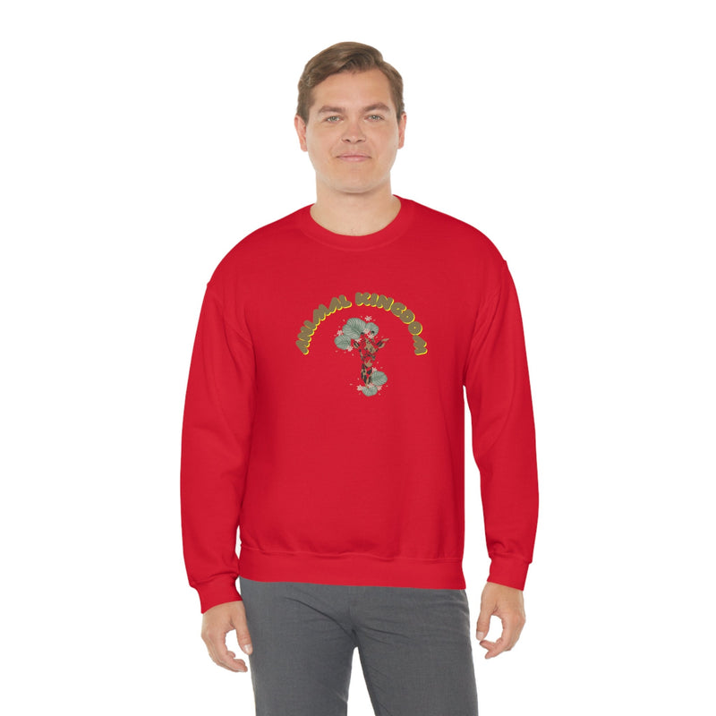 Unisex Heavy Blend Crewneck Animal Kingdom Sweatshirt