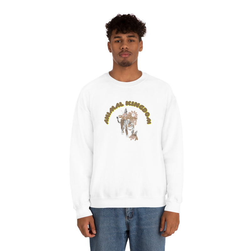 Unisex Heavy Blend Crewneck Animal Kingdom Sweatshirt