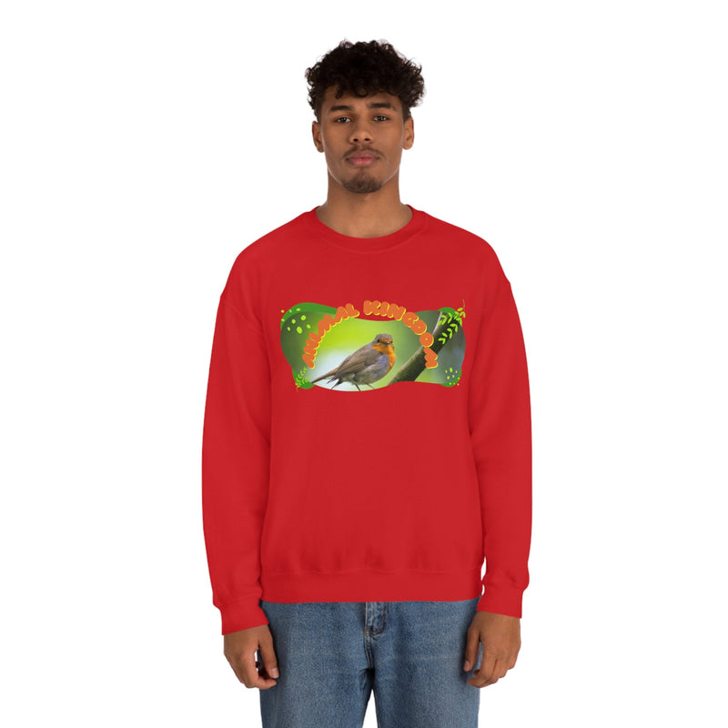 Unisex Heavy Blend Crewneck Animal Kingdom Sweatshirt