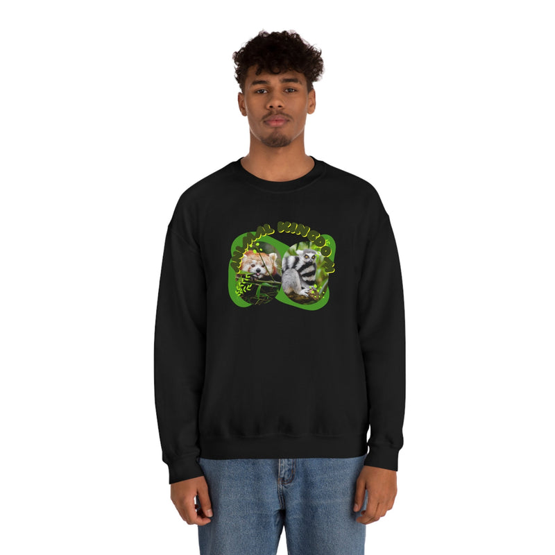 Unisex Heavy Blend Crewneck Animal Kingdom Sweatshirt