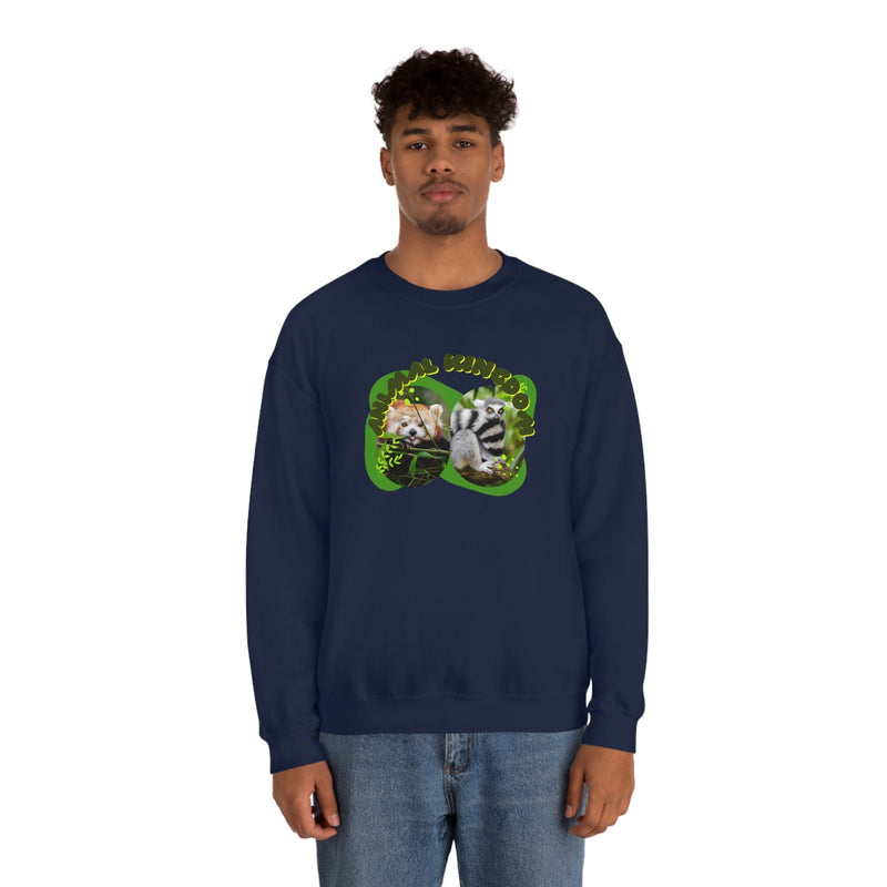 Unisex Heavy Blend Crewneck Animal Kingdom Sweatshirt