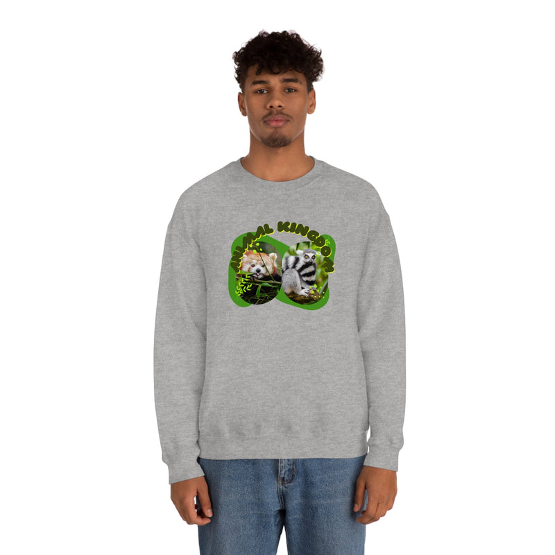 Unisex Heavy Blend Crewneck Animal Kingdom Sweatshirt