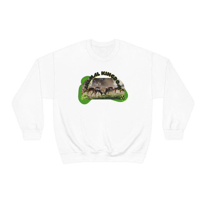 Unisex Heavy Blend Crewneck Animal Kingdom Sweatshirt