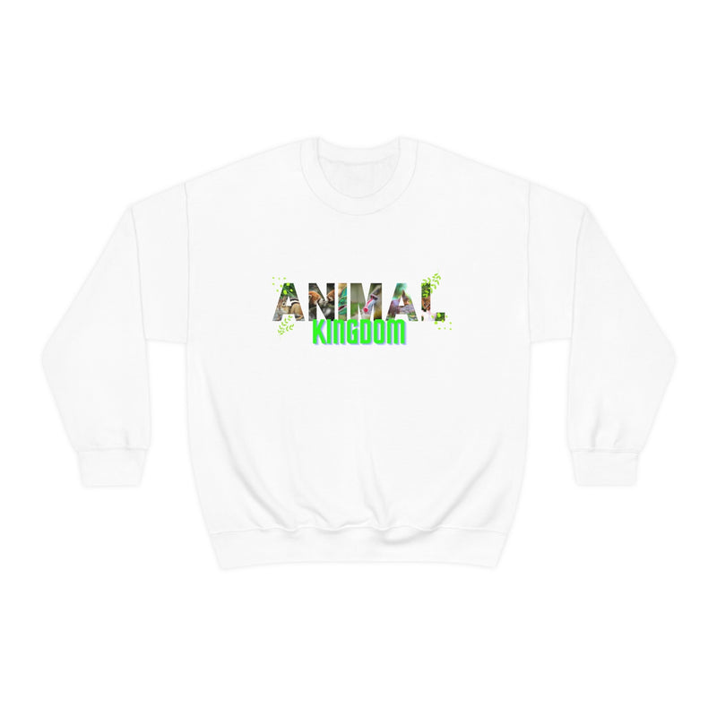 Unisex Heavy Blend Crewneck Animal Kingdom Sweatshirt