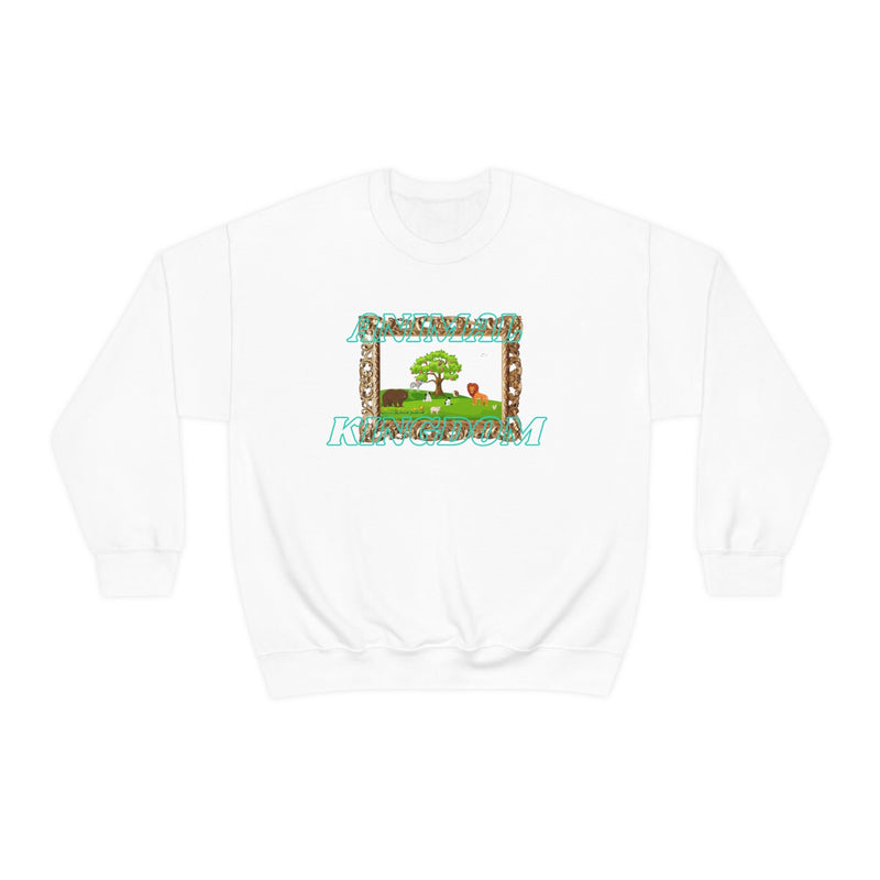 Unisex Heavy Blend Crewneck Animal Kingdom Sweatshirt