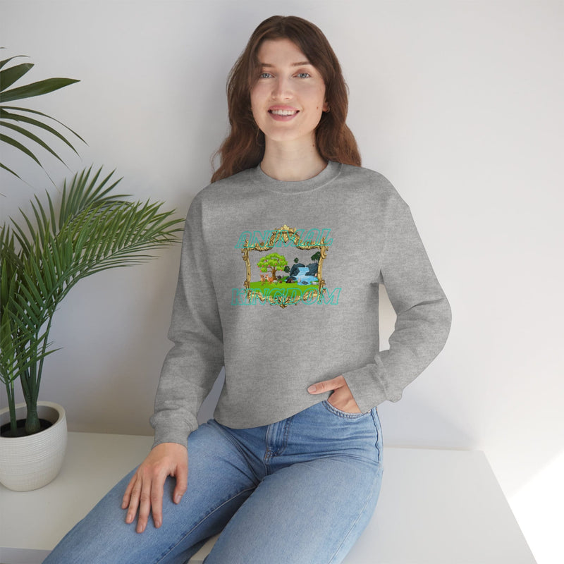 Unisex Heavy Blend Crewneck Animal Kingdom Sweatshirt