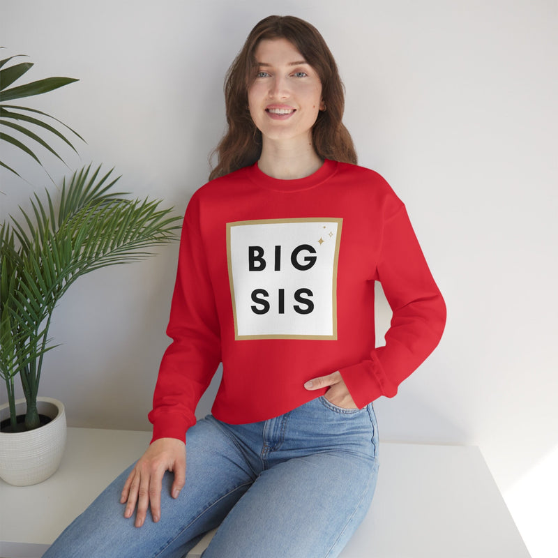 Unisex Heavy Blend Crewneck big sister shirt Sweatshirt