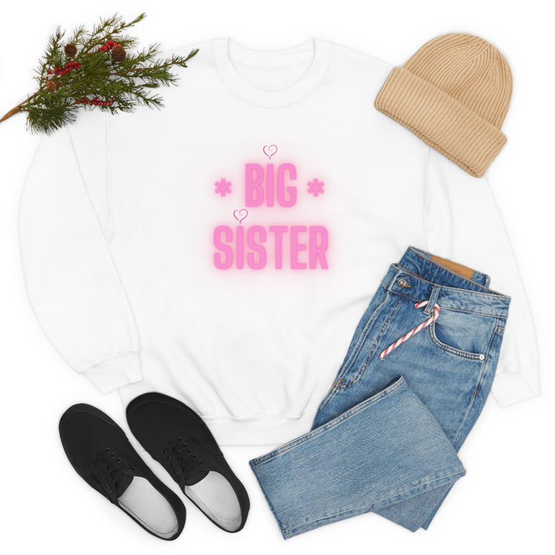 Unisex Heavy Blend Crewneck big sister shirt Sweatshirt