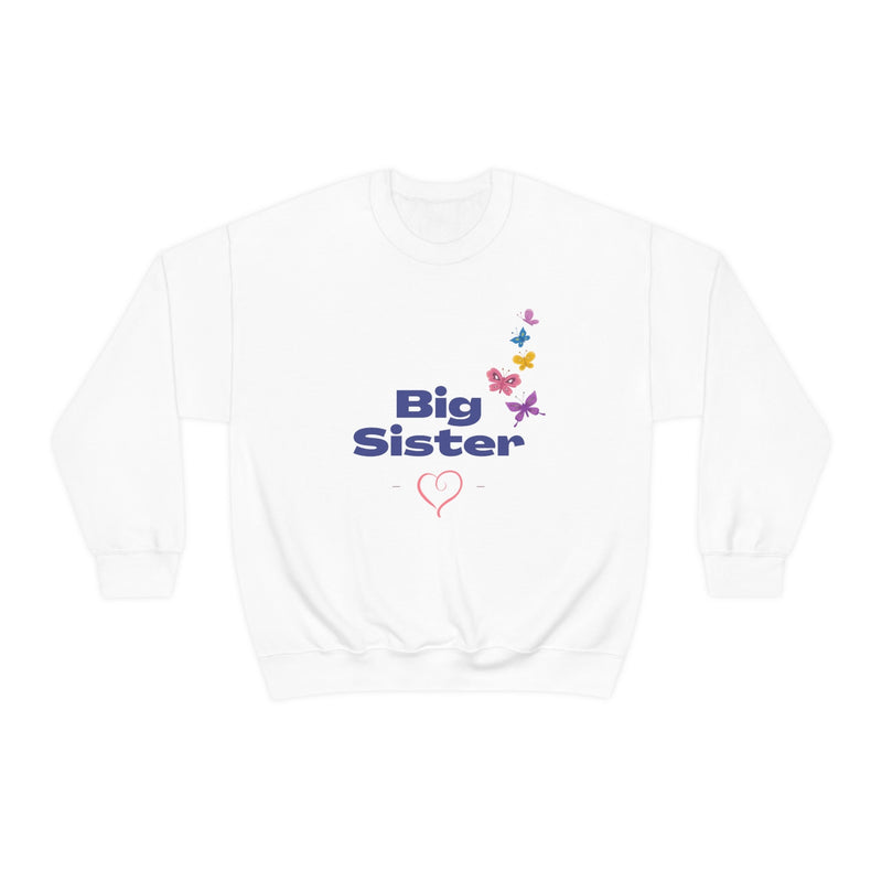 Unisex Heavy Blend Crewneck big sister shirt Sweatshirt