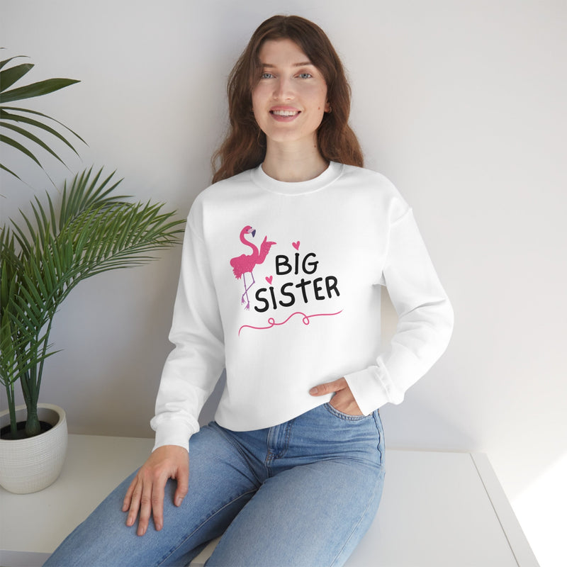 Unisex Heavy Blend Crewneck big sister shirt Sweatshirt