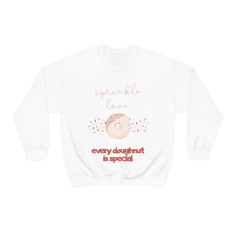 Unisex Heavy Blend Crewneck donut shirt Sweatshirt