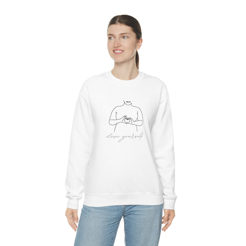 Unisex Heavy Blend Crewneck feminist Sweatshirt