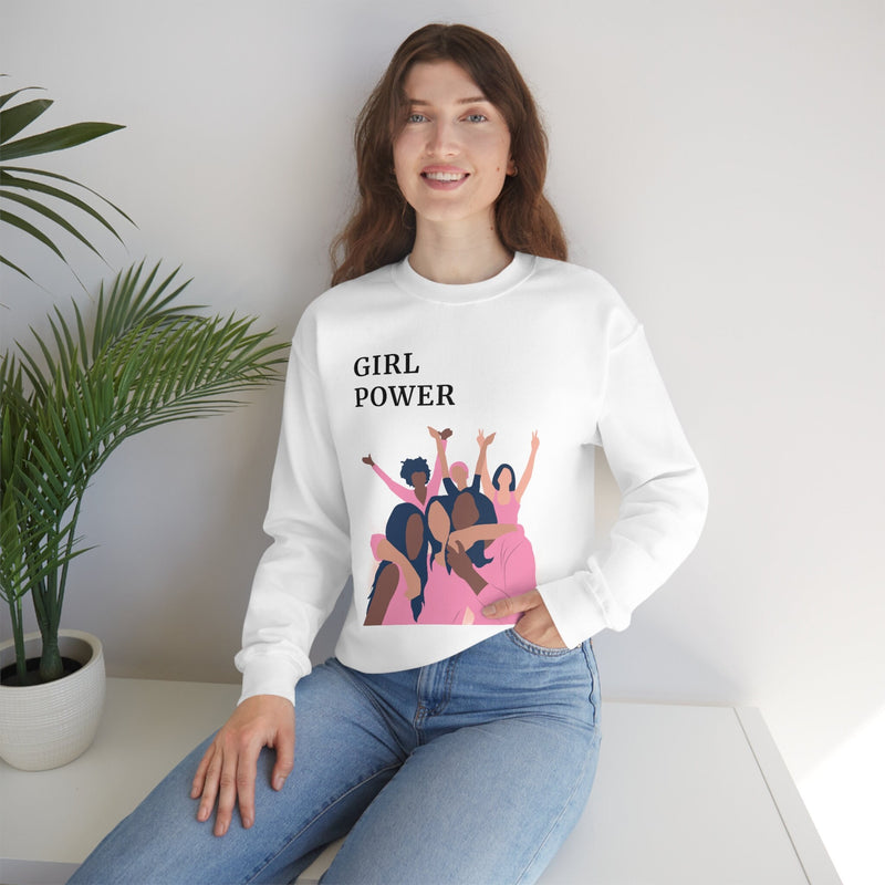 Unisex Heavy Blend Crewneck feminist Sweatshirt