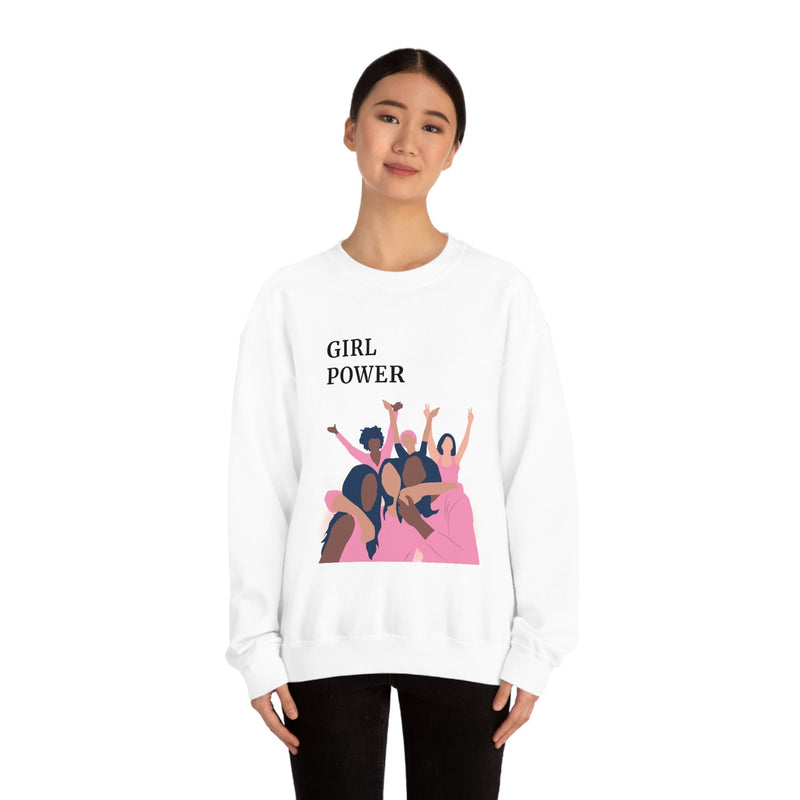 Unisex Heavy Blend Crewneck feminist Sweatshirt