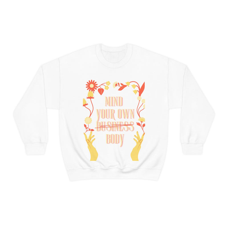 Unisex Heavy Blend Crewneck feminist Sweatshirt