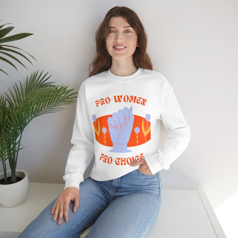 Unisex Heavy Blend Crewneck feminist Sweatshirt