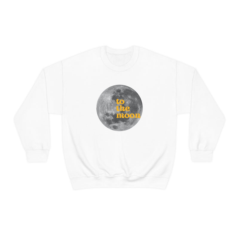 Unisex Heavy Blend Crewneck two the moon Sweatshirt