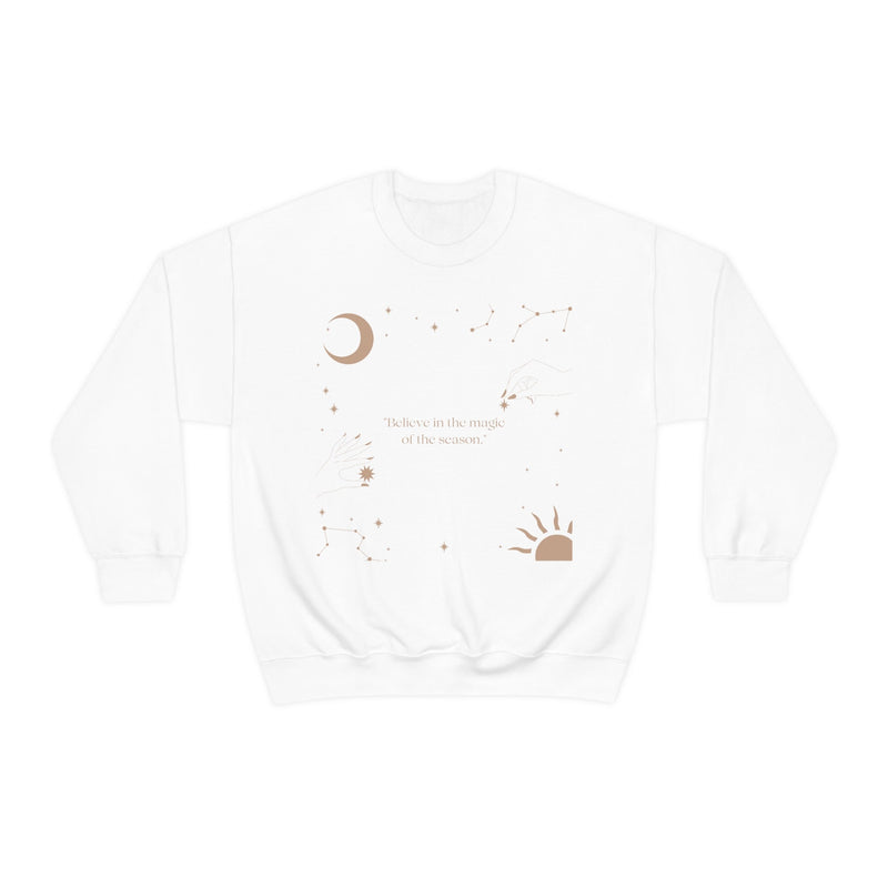 Unisex Heavy Blend Crewneck two the moon Sweatshirt